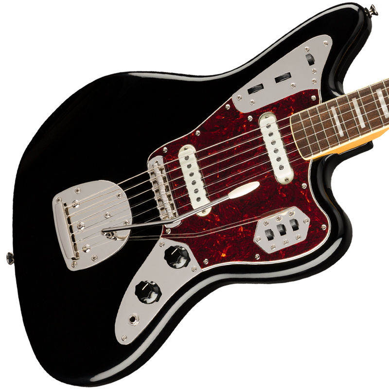 Squier 0374090506 Classic Vibe '70s Jaguar Laurel Fingerboard Black - JP Musical