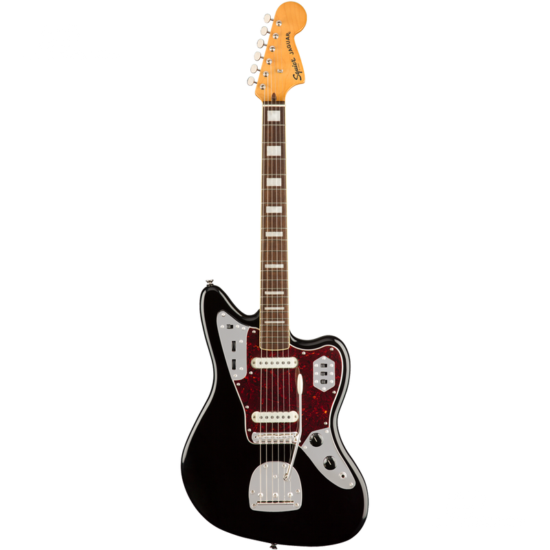 Squier 0374090506 Classic Vibe '70s Jaguar Laurel Fingerboard Black - JP Musical