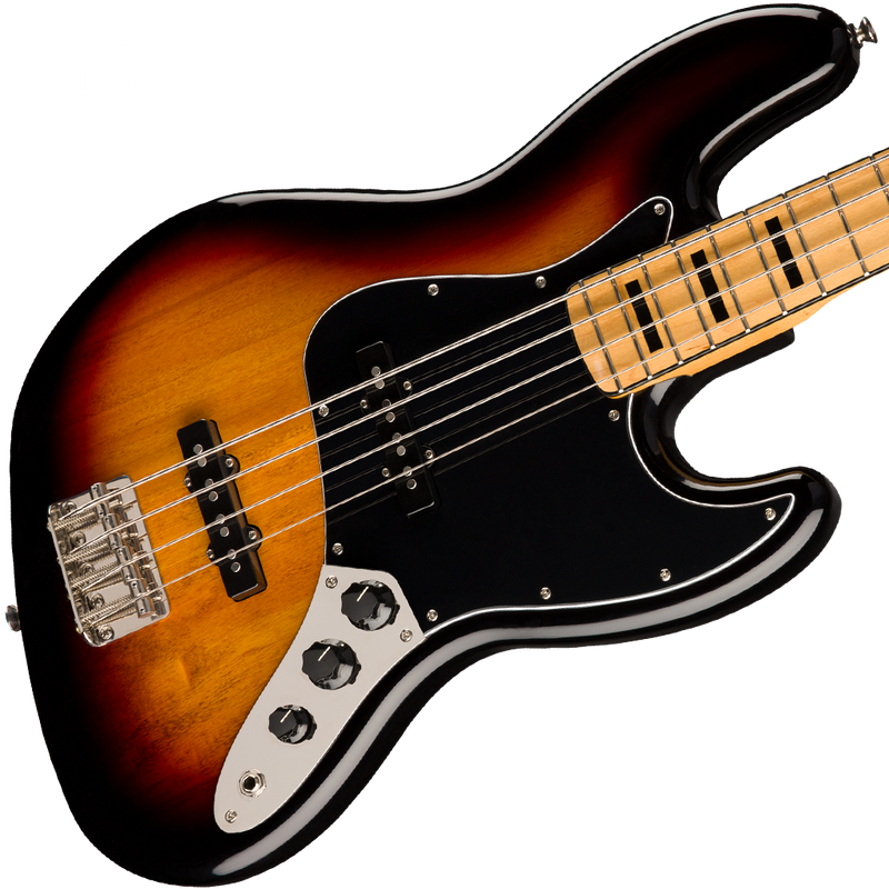 Squier 0374540500 Classic Vibe '70S Jazz Bass Maple Fingerboard 3-Tone Sunburst - JP Musical