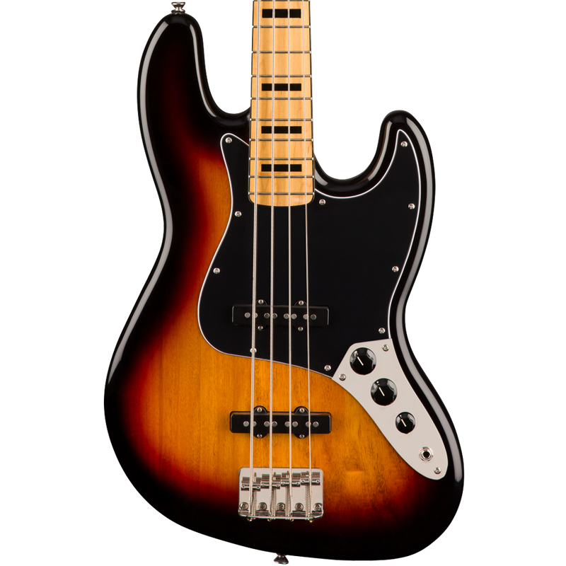 Squier 0374540500 Classic Vibe '70S Jazz Bass Maple Fingerboard 3-Tone Sunburst - JP Musical