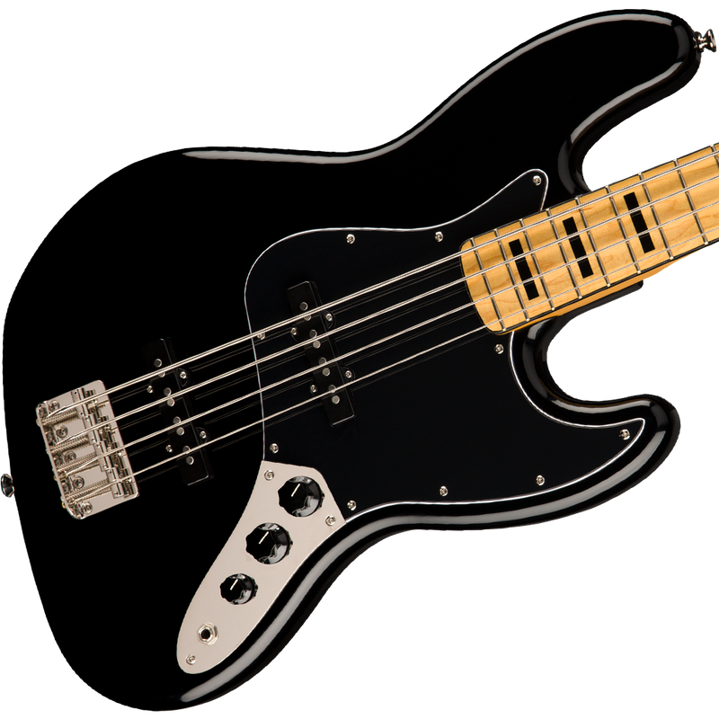 Squier 0374540506 Classic Vibe '70s Jazz Bass Maple Fingerboard Black - JP Musical