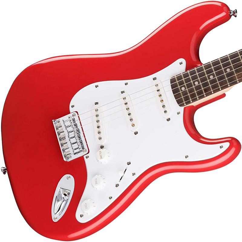 GUITARRA ELECTRICA SQUIER 0371001512 FSR BULLET STRAT HT LRL RD SPK - JP Musical