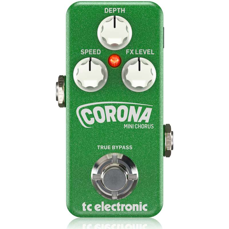 PEDAL TC ELECTRONICS P/GUITARRA CORONA MINI CHORUS - JP Musical