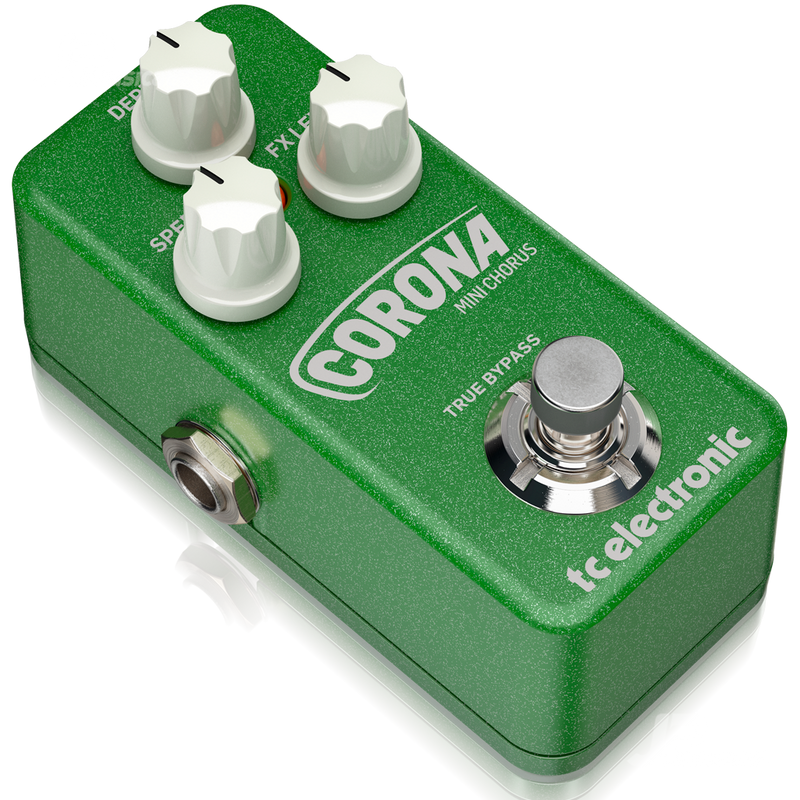 PEDAL TC ELECTRONICS P/GUITARRA CORONA MINI CHORUS - JP Musical