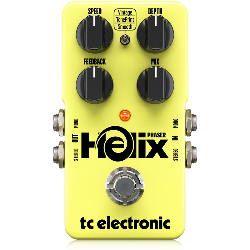 PEDAL DE EFECTOS TC ELECTRONIC HELIXPHSR HELIX PHASER - JP Musical