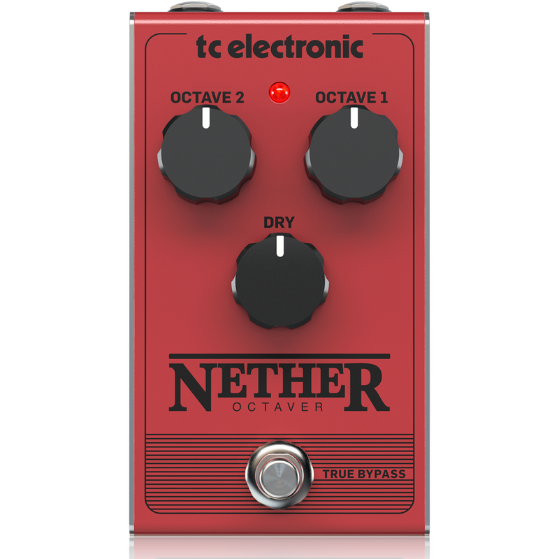 PEDAL DE EFECTOS TC ELECTRONICS NETHER OCTAVER - JP Musical