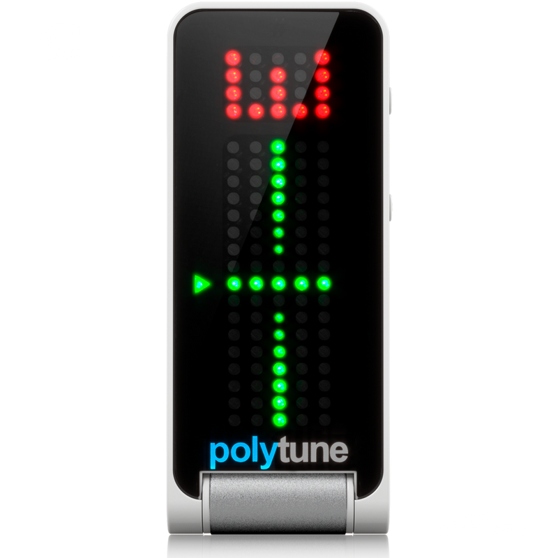 AFINADOR TC ELECTRONICS POLYTUNECLIP - JP Musical