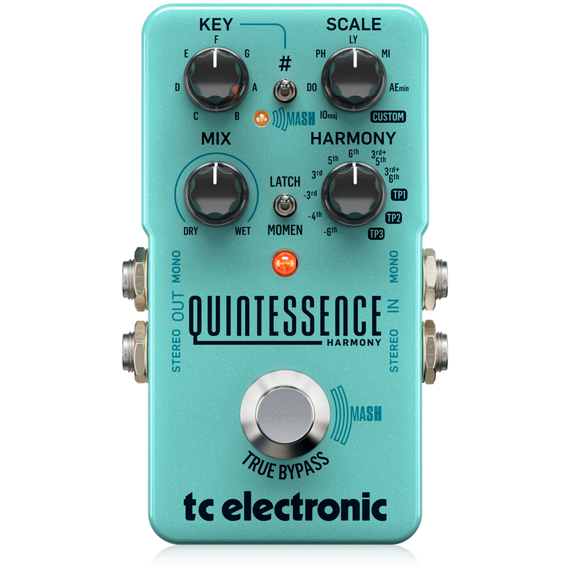 PEDAL DE EFECTOS TC ELECTRONIC QUINTESSENCE HARMO - JP Musical