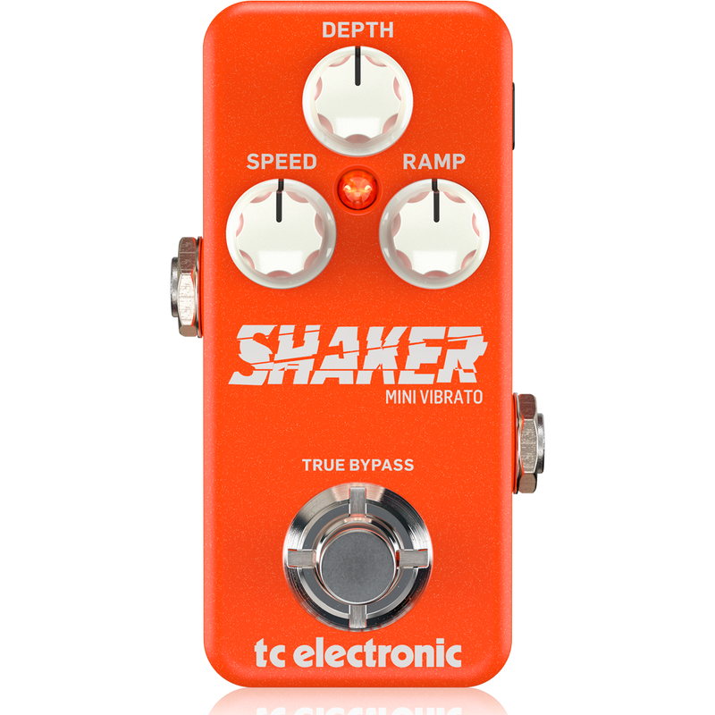 PEDAL DE EFECTOS TC ELECTRONICS SHAKER MINI VIBRAT - JP Musical