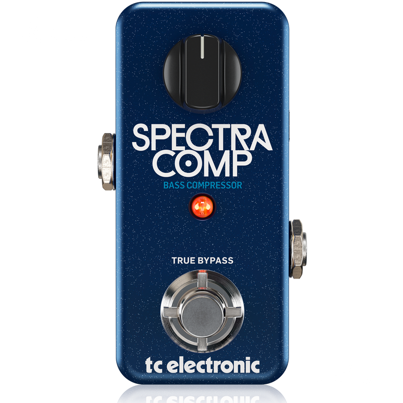 PEDAL DE EFECTO T.C ELECTRONIC SPECTRACOMP BASS COMP P/BAJO - JP Musical