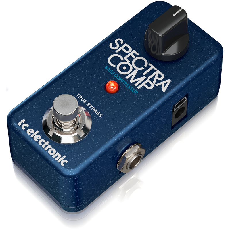 PEDAL DE EFECTO T.C ELECTRONIC SPECTRACOMP BASS COMP P/BAJO - JP Musical