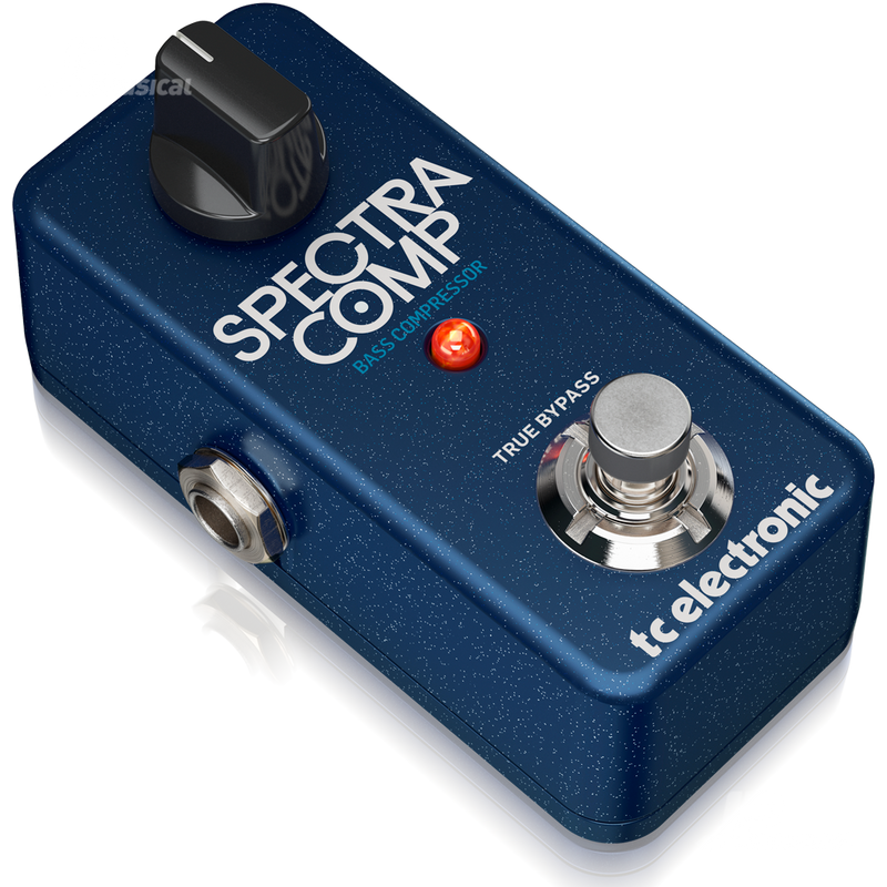 PEDAL DE EFECTO T.C ELECTRONIC SPECTRACOMP BASS COMP P/BAJO - JP Musical