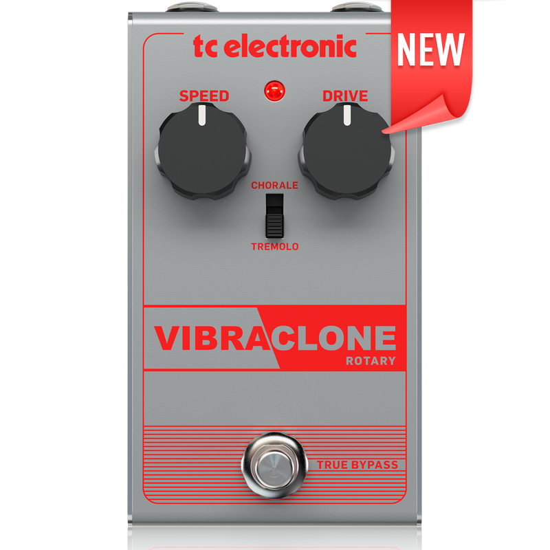 PEDAL DE EFECTOS TC ELECTRONICS VIBRACLONE ROTARY - JP Musical