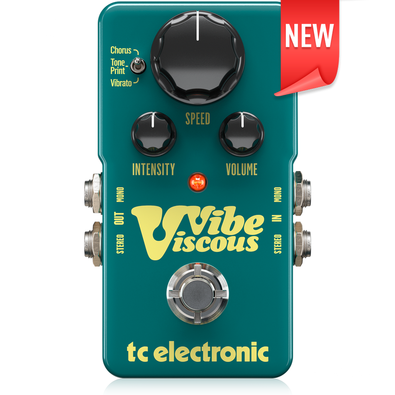 PEDAL DE EFECTOS TC ELECTRONICS VISCOUS VIBE - JP Musical