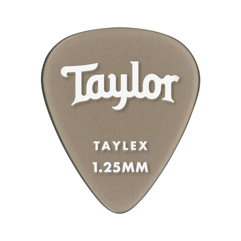 PAQUETE DE PUAS TAYLOR 70714 PICKS TAYLEX 351-1.25MM SMOKE GREY 6-PC - JP Musical