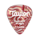 PAQUETE DE PUAS TAYLOR 70711 PICKS THERMEX 351-1.25MM RUBY SWIRL ULTRA 6-PC - JP Musical