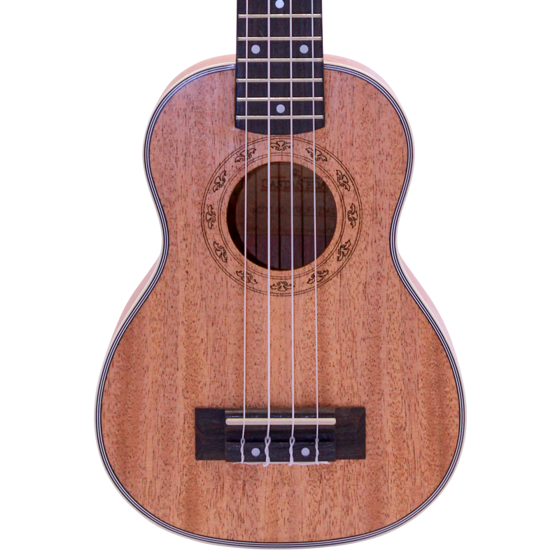 UKULELE CONCERT CASTAÑEDA CSTUK24AS W/STRAP,BAG - JP Musical