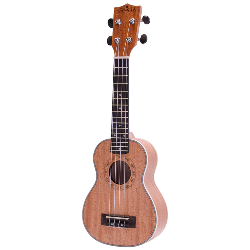 UKULELE CONCERT CASTAÑEDA CSTUK24AS W/STRAP,BAG - JP Musical