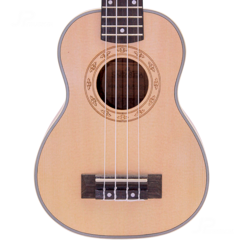 UKULELE SOPRANO CASTAÑEDA CSTUK601 W/STRAP,BAG - JP Musical