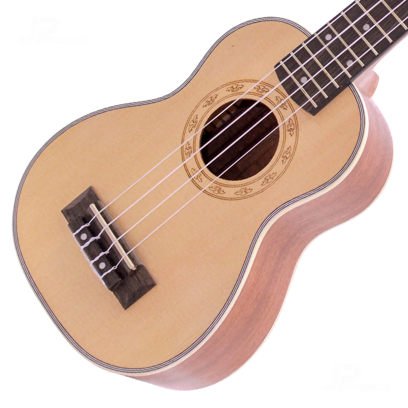 UKULELE SOPRANO CASTAÑEDA CSTUK601 W/STRAP,BAG - JP Musical