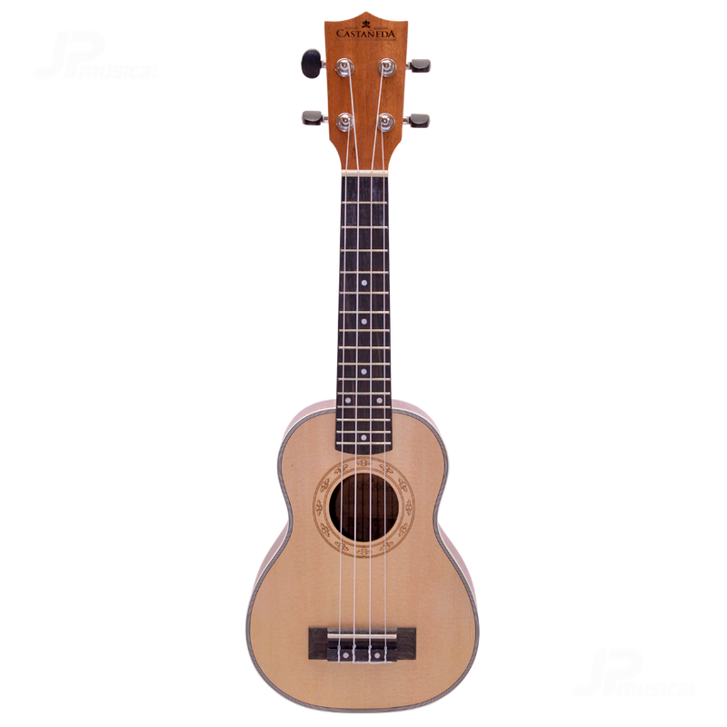 UKULELE SOPRANO CASTAÑEDA CSTUK601 W/STRAP,BAG - JP Musical