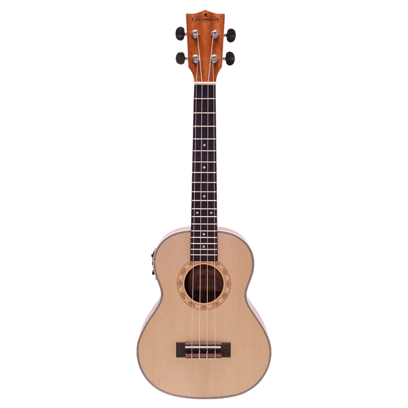 UKULELE TENOR CASTAÑEDA CSTUK607 W/STRAP,BAG - JP Musical