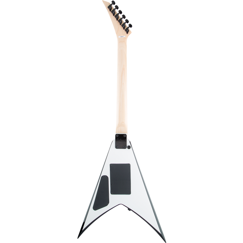 GUITARRA ELECTRICA JACKSON 2910224577 JS32 KV AH FB WHT W BLK BVL - JP Musical